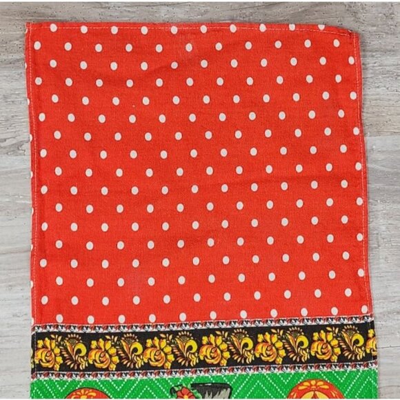 Tea Towel Matryoshka Stacking Doll 100% Cotton Waffle Weave Multicolor 30"x13.5" - Picture 4 of 6